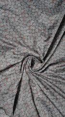 2 In 1 Printed Namaz Chaddar + Abaya 41 With Sleeves And Niqab (Stitched)