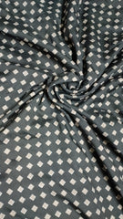 2 In 1 Printed Namaz Chaddar + Abaya 52 With Sleeves And Niqab (Stitched)