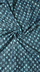 2 In 1 Printed Namaz Chaddar + Abaya 63 With Sleeves And Niqab (Stitched)