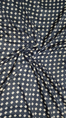 2 In 1 Printed Namaz Chaddar + Abaya 50 With Sleeves And Niqab (Stitched)