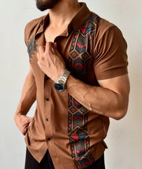 Aztec Noir Shirt