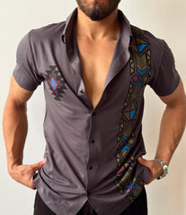 Aztec Noir Shirt
