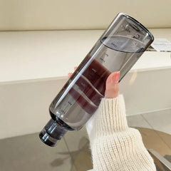 Transparent TimeMarker Water Bottle – Botella Flaske