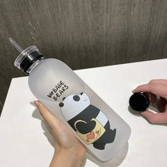 We Bare Bear Water Bottle β Botella Flaske