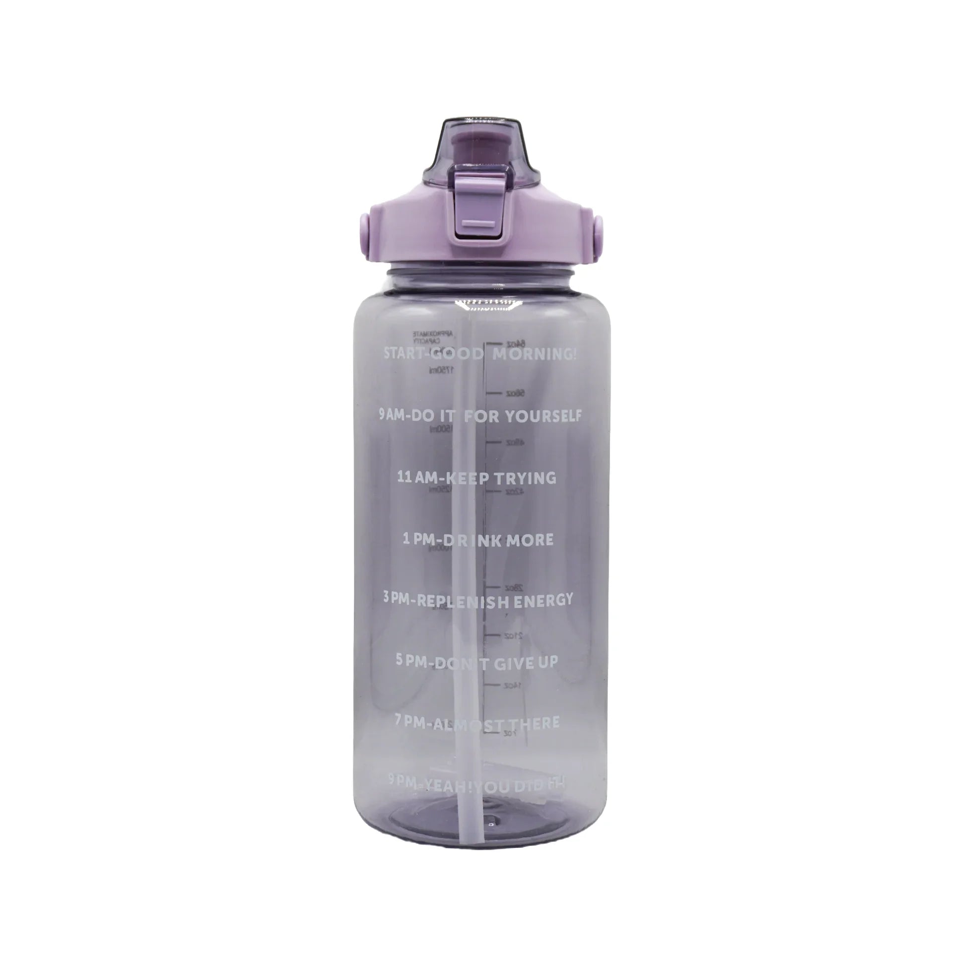 2 Litre Motivational Water Bottle – Botella Flaske