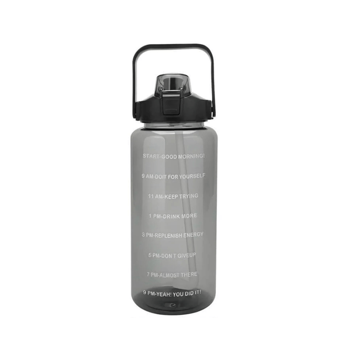 2 Litre Motivational Water Bottle – Botella Flaske