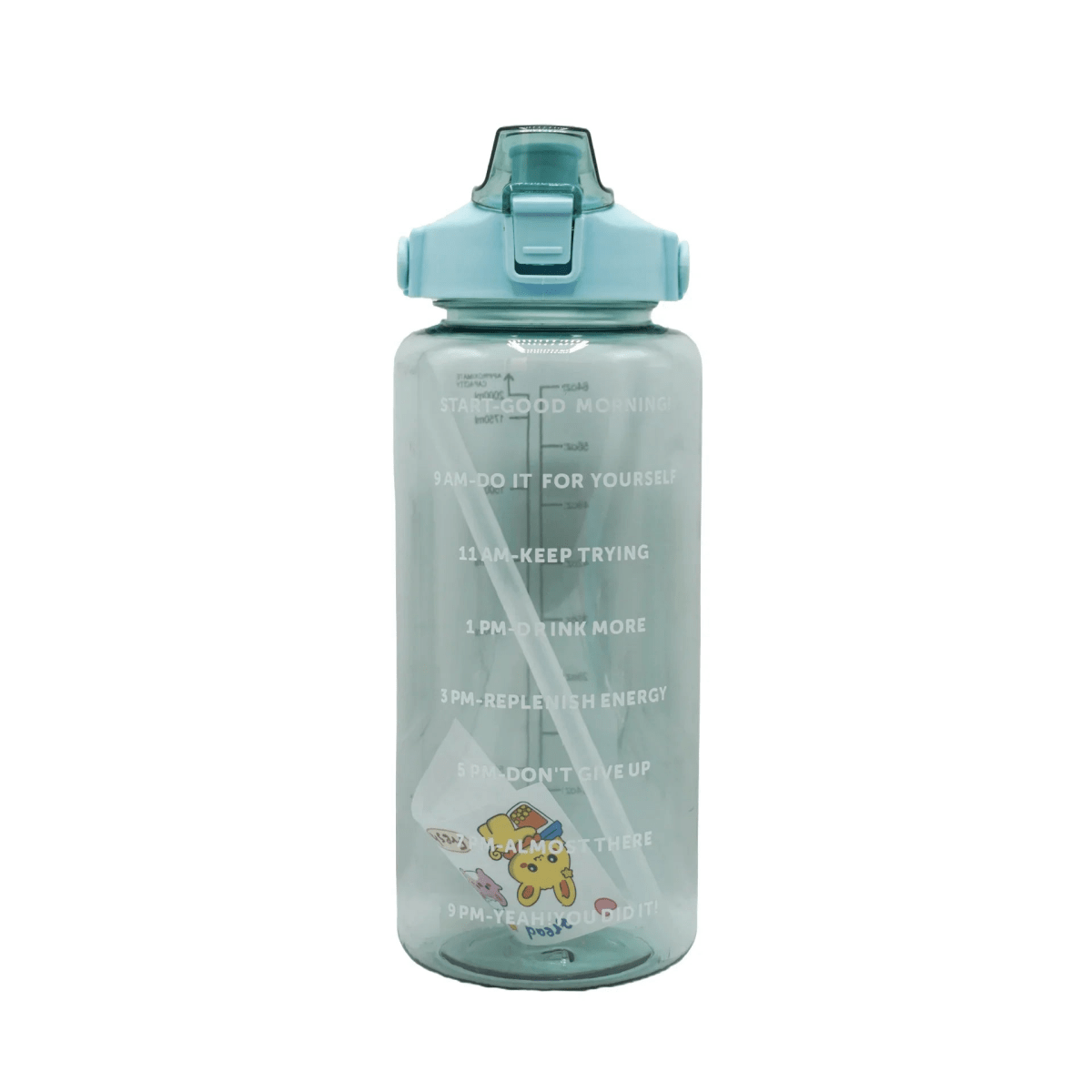 2 Litre Motivational Water Bottle – Botella Flaske