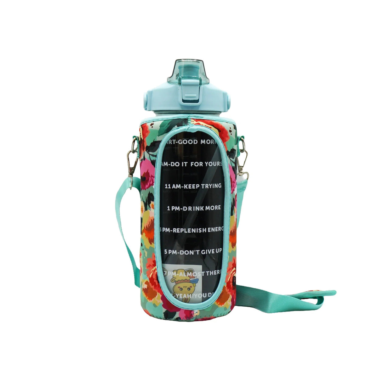 2 Litre Motivational Water Bottle – Botella Flaske