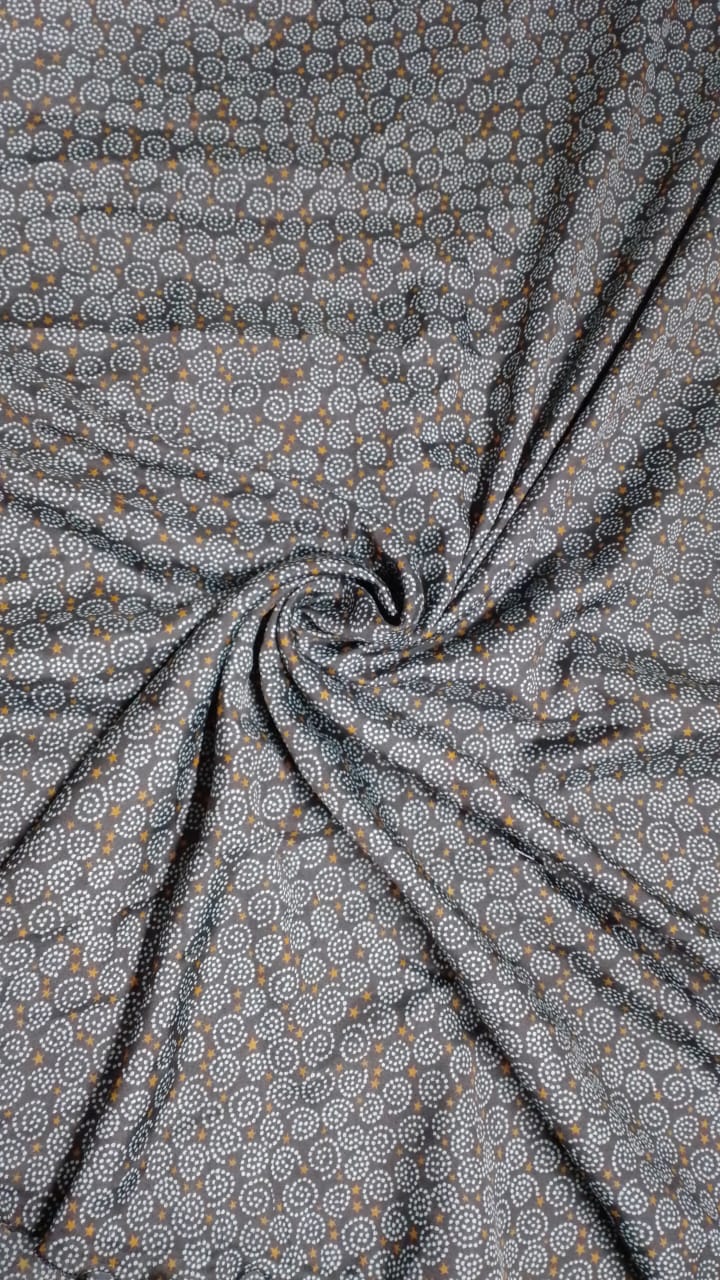2 In 1  Printed Namaz Chaddar + Abaya 42 With Sleeves And Niqab (Stitched)