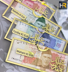 Acrylic Eid Envelops