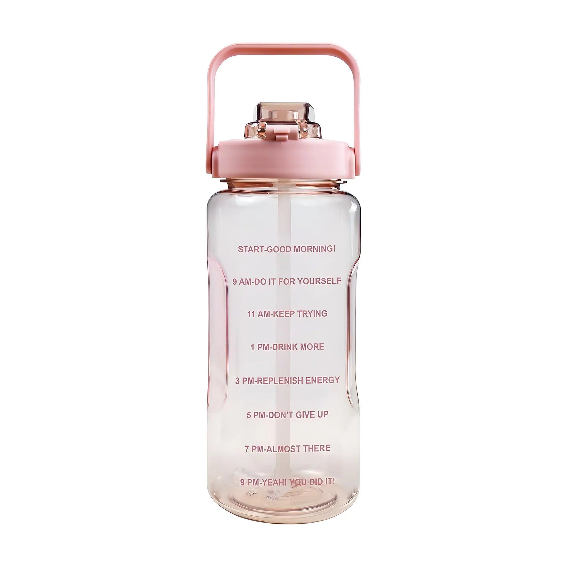 2 Litre Motivational Water Bottle – Botella Flaske